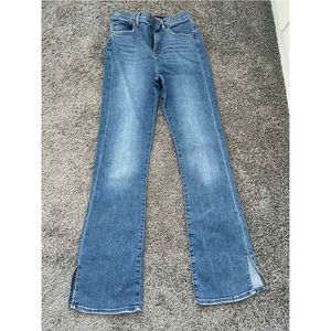 Boot Cut Jeans with slit